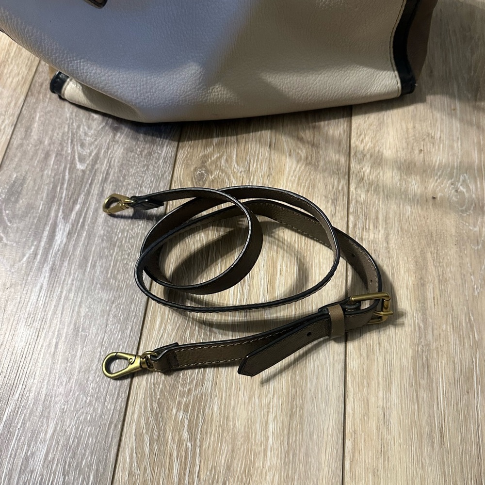 Fossil Tri-color Leather Tote - Picture 10 of 10